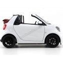 Carsdemetal.es 2015 Smart Fortwo Cabriolet (A453) Branco/Branco 1:18 Revester Edição B66960291