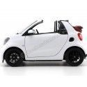 Carsdemetal.es 2015 Smart Fortwo Cabriolet (A453) Branco/Branco 1:18 Revester Edição B66960291