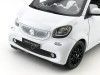 Carsdemetal.es 2015 Smart Fortwo Cabriolet (A453) Branco/Branco 1:18 Revester Edição B66960291