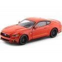 Cochesdemetal.es 2016 Ford Mustang GT 5.0 Cup Naranja 1:18 Auto World AW242