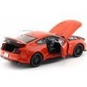 Cochesdemetal.es 2016 Ford Mustang GT 5.0 Cup Naranja 1:18 Auto World AW242