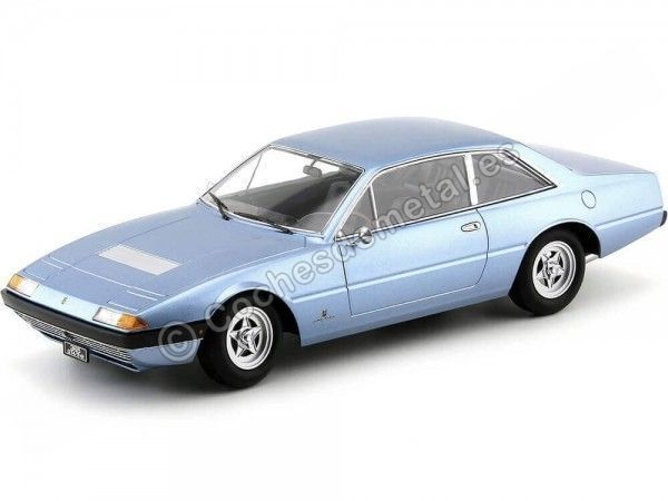 Cochesdemetal.es 1972 Ferrari 365 GT4 2+2 Azul 1:18 KK-Scale 180162