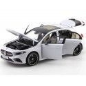 Cochesdemetal.es 2018 Mercedes-Benz A-Class W176 Digital White 1:18 Contourneur B66960429
