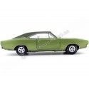 Cochesdemetal.es 1968 Dodge Charger R-T Metallic Green 1:18 Auto World AMM1140
