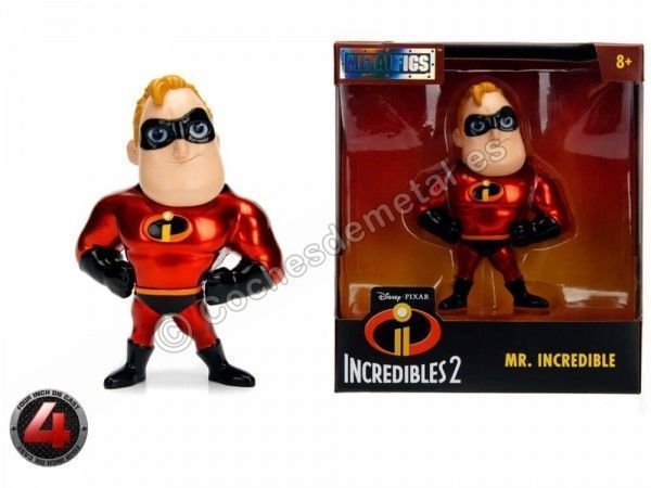 Cochesdemetal.es Serie "Disney" Figura de Metal "Mr. Increible" 1:18 Jada Toys 98256