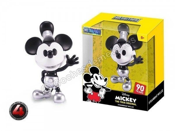 Cochesdemetal.es Serie "Disney" Figura de Metal "Steamboat Willie" 1:18 Jada Toys 30025