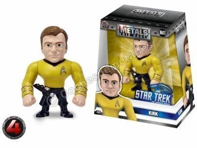 Serie "Star Trek" Figura de Metal "Captain Kirk" 1:18 Jada Toys 98172 Cochesdemetal.es