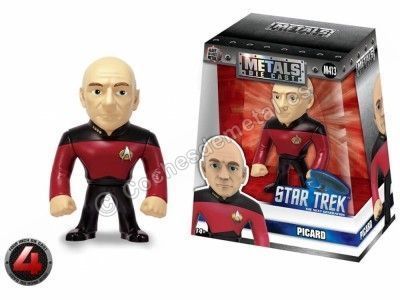 Serie "Star Trek" Figura de Metal "Jean Luc Picard" 1:18 Jada Toys 98174 Cochesdemetal.es