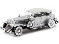 1934 Duesenberg Phaeton II SJ Silver 1:18 Greenlight 13525