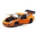 Cochesdemetal.es 2006 Porsche 911 (997) GT3 RS Naranja 1:18 Welly 18015