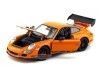 2006 Porsche 911 (997) GT3 RS Naranja 1:18 Welly 18015 Cochesdemetal 10 - Coches de Metal 