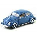1955 Volkswagen VW Kafer Beetle Azul 1:18 Bburago 12029 Cochesdemetal 1 - Coches de Metal 