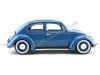 1955 Volkswagen VW Kafer Beetle Azul 1:18 Bburago 12029 Cochesdemetal 7 - Coches de Metal 