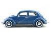 1955 Volkswagen VW Kafer Beetle Azul 1:18 Bburago 12029 Cochesdemetal 8 - Coches de Metal 