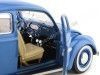 1955 Volkswagen VW Kafer Beetle Azul 1:18 Bburago 12029 Cochesdemetal 13 - Coches de Metal 