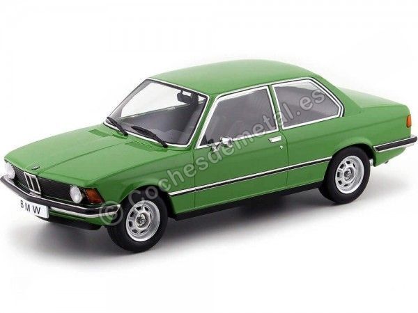 Carsdemetal.es 1975 BMW 318i E21 Verde 1:18 KK em escala 180043