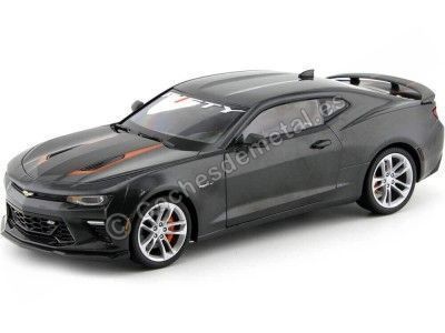 Cochesdemetal.es 2017 Chevrolet Camaro SS Fifty Gray Metallic 1:18 Auto World AW243