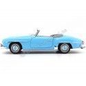 Cochesdemetal.es 1955 Mercedes-Benz 190 SL (W121) Convertible Azul 1:18 Norev 183400