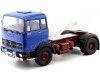 Carsdemetal.es 1969 caminhão Mercedes LPS 1632 Dois eixos azul-vermelho 1:18 ROAD KINGS 180022