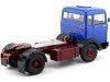 Carsdemetal.es 1969 caminhão Mercedes LPS 1632 Dois eixos azul-vermelho 1:18 ROAD KINGS 180022