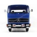 Carsdemetal.es 1969 caminhão Mercedes LPS 1632 Dois eixos azul-vermelho 1:18 ROAD KINGS 180022