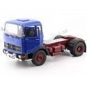 Carsdemetal.es 1969 caminhão Mercedes LPS 1632 Dois eixos azul-vermelho 1:18 ROAD KINGS 180022