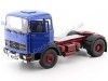 Carsdemetal.es 1969 caminhão Mercedes LPS 1632 Dois eixos azul-vermelho 1:18 ROAD KINGS 180022