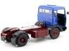 Carsdemetal.es 1969 caminhão Mercedes LPS 1632 Dois eixos azul-vermelho 1:18 ROAD KINGS 180022