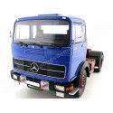 Carsdemetal.es 1969 caminhão Mercedes LPS 1632 Dois eixos azul-vermelho 1:18 ROAD KINGS 180022