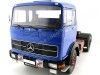 Carsdemetal.es 1969 caminhão Mercedes LPS 1632 Dois eixos azul-vermelho 1:18 ROAD KINGS 180022