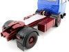 Carsdemetal.es 1969 caminhão Mercedes LPS 1632 Dois eixos azul-vermelho 1:18 ROAD KINGS 180022