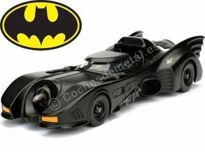 Cochesdemetal.es 1989 Batmobile Batman revient avec la figure de Batman 1:24 Jada Toys 98260 253215002 2