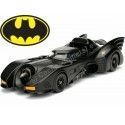 Cochesdemetal.es 1989 Batmobile Batman Returns con Figura de Batman 1:24 Jada Toys 98260/253215002