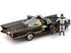Carsdemetal.es 1966 Série de TV Batmobile com Batman e Robin 1:24 Jada Toys 98259 253215001