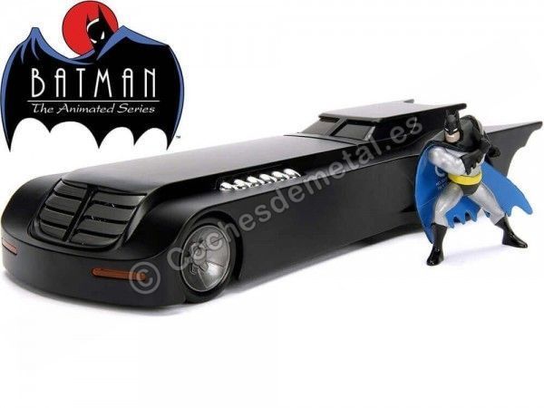 Carsdemetal.es 1992 A série animada Batmobile com Batman Figura 1:24 Jada Toys 30916 253215007