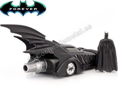 1995 Batmobile Batman Forever con Figura de Batman 1:24 Jada Toys 98036/253215003 Cochesdemetal.es 2