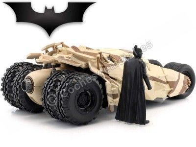 2012 The Dark Knight Trilogy Camouflage Tumbler + Figura Batman 1:24 Jada Toys 98543 Cochesdemetal.es 2