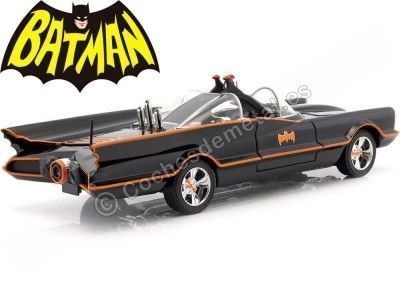 Carsdemetal.es 1966 Série de TV Batmobile com luzes, Batman e Robin 1:18 Jada Toys 98625 253216001 2