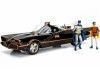 Carsdemetal.es 1966 Série de TV Batmobile com luzes, Batman e Robin 1:18 Jada Toys 98625 253216001