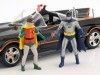 Carsdemetal.es 1966 Série de TV Batmobile com luzes, Batman e Robin 1:18 Jada Toys 98625 253216001