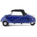 Cochesdemetal.es 1955 Messerschmitt KR200 Bubble Top Azul-Negro 1:18 Oxford 18MBC006