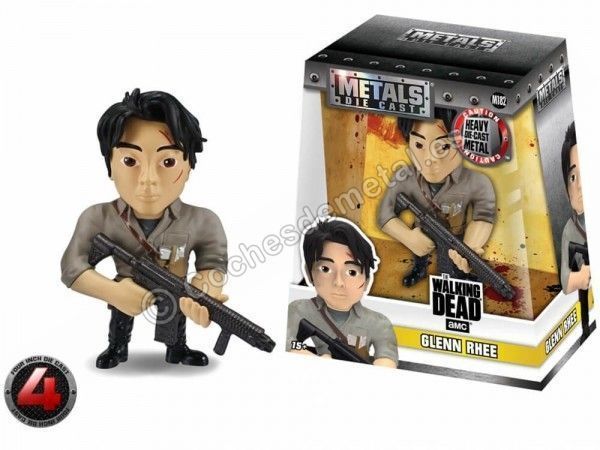 Cochesdememetal.es Serie "The Walking Dead" Figura de Metal "Glenn Rhee" 1:18 Jada Toys 97937