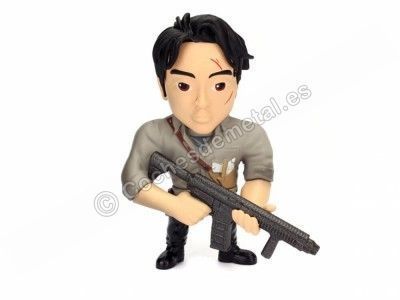 Cochesdememetal.es Serie "The Walking Dead" Figura de Metal "Glenn Rhee" 1:18 Jada Toys 97937 2