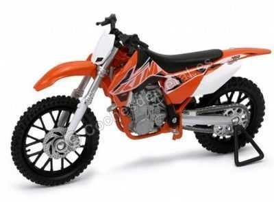 Cochesdemetal.es 2014 KTM 450 SX-F Orange 1:18 Welly 12821