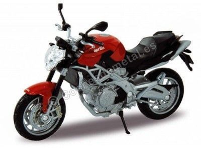 Cochesdemetal.es 2012 Aprillia Shiver 750 Red 1:18 Welly 12832