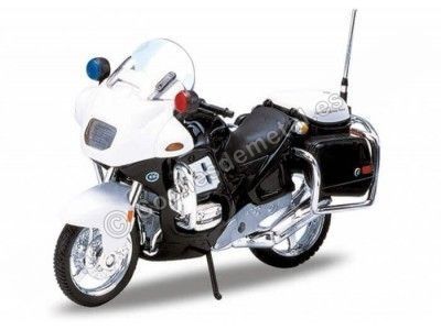 Carsdemetal.es 1996 BMW R1100 RT Polícia Branca 1:18 Bem 12150
