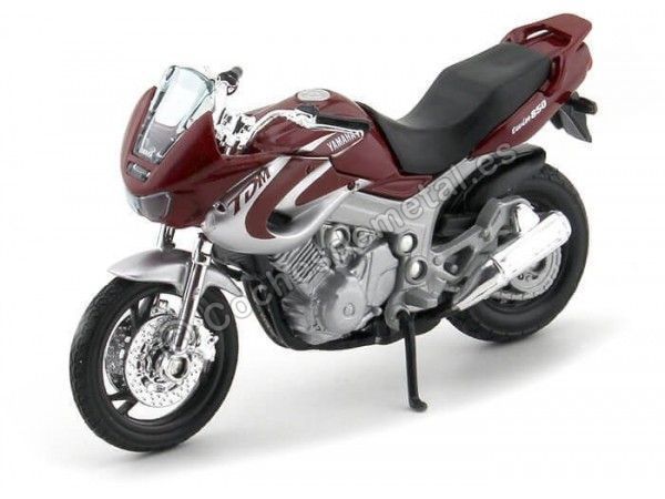 Carsdemetal.es 2001 Yamaha TDM850 Red-Silver 1:18 bem 12155