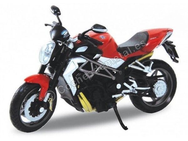 Cochesdemetal.es 2010 MV Agusta Brutale 990r Red 1:18 Welly 12834