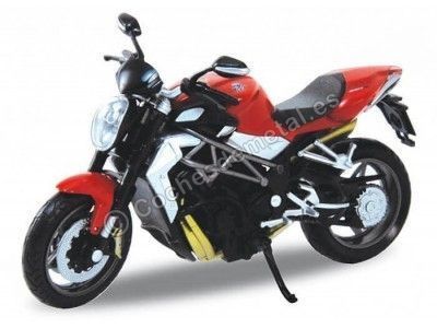 Carsdemetal.es 2010 MV AGUSTA BRUTALE 990R RED 1:18 Bem, 12834
