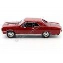 Cochesdemetal.es 1967 Chevrolet Chevelle SS 396 Rouge-Black 1:18 Motor Max 73104